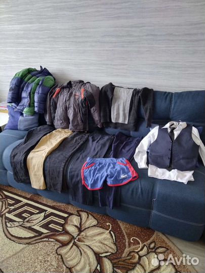 Пакет вещей для мальчика 128 134