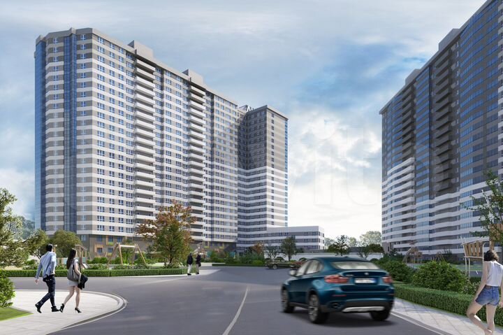 1-к. квартира, 101,7 м², 7/23 эт.