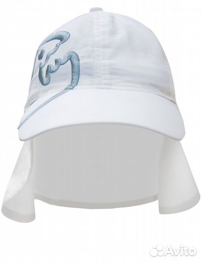 Детская кепка с защитой шеи Cap Bites Kids White