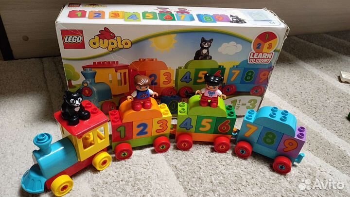 Lego duplo поезд