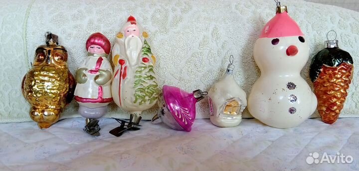Елочные игрушки СССР