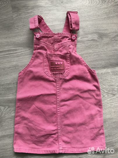 Джинсовый сарафан для девочки