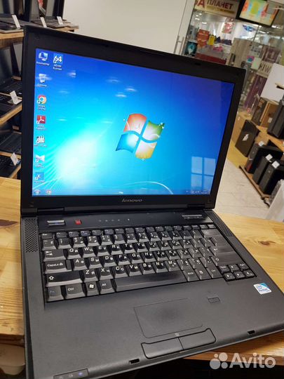 Ноутбук Lenovo для работы 2 ядра SSD 120Gb