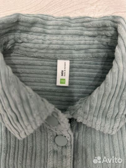 Вельветовая рубашка