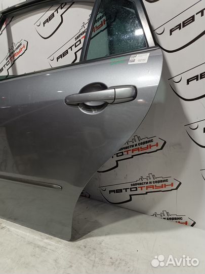 Дверь mazda atenza mazda6 GG GG3S gges gryf7302XB задняя левая liftback серый, 29Y RE464