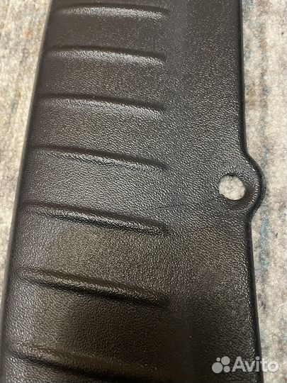 Дефлектор капота и накладка заднего бампер логан 2