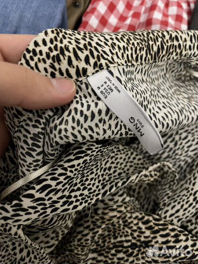 Платье халат mango