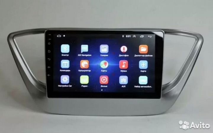 Магнитола Хендай Солярис 2