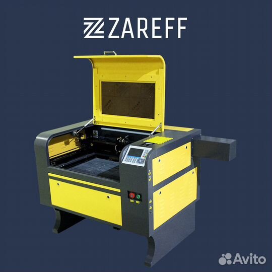 Лазерный станок Zareff 57-я 600х400мм 60x40 60W