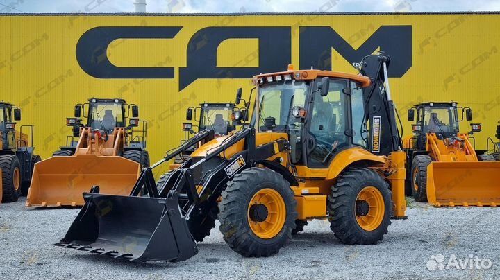 Экскаватор-погрузчик Shanmon 388H, 2023