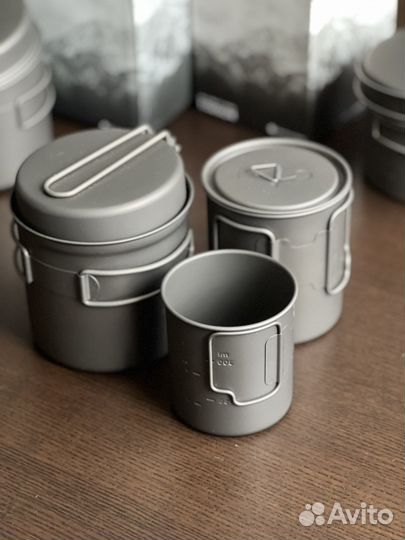 Походная посуда титановая Toaks