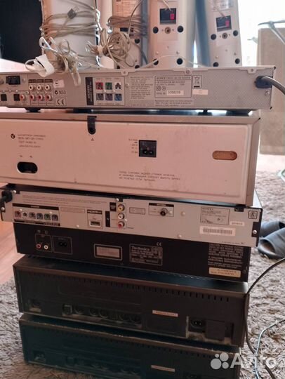 Дека Вега 120, Маяк 240, ресиверыSony, cd Tehnics