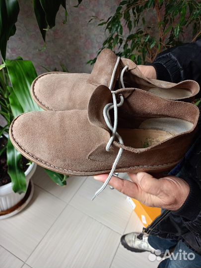 Ботинки мужские натур замша 44 раз