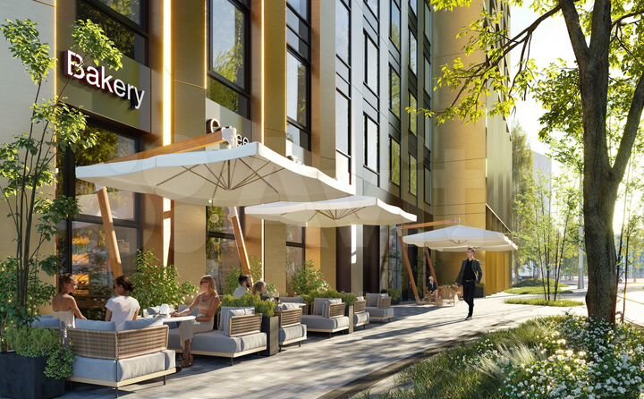 1-к. квартира, 46,6 м², 25/30 эт.