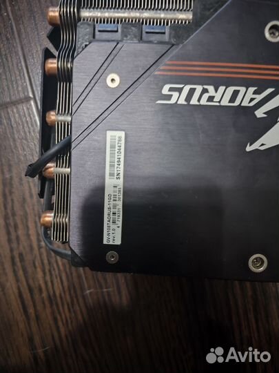 Видеокарта gtx 1080 ti aorus