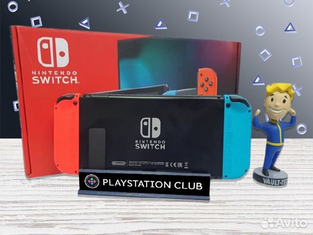 Nintendo Switch V2 на гарантии + игры + 5 подарков