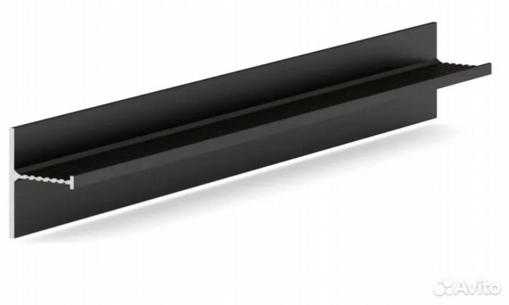 Теневой (щелевой) плинтус анодирован. 3 м