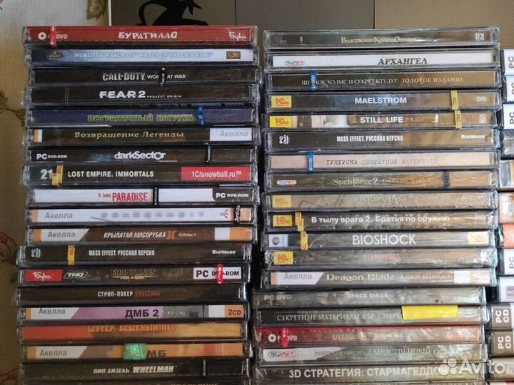 Новые Компьютерные игры на DVD и CD