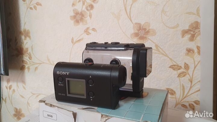 Экшн камера sony hdr as50