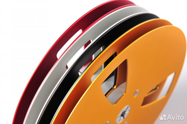 Катушка MMS 7inch Metal Reel Gold