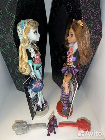 Monster High Basic Lagoona Blue,Clawdeen Wolf