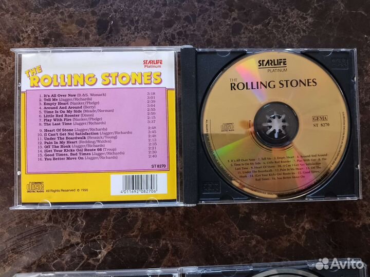 Cd диски группы Rolling Stones пр-тва Германия
