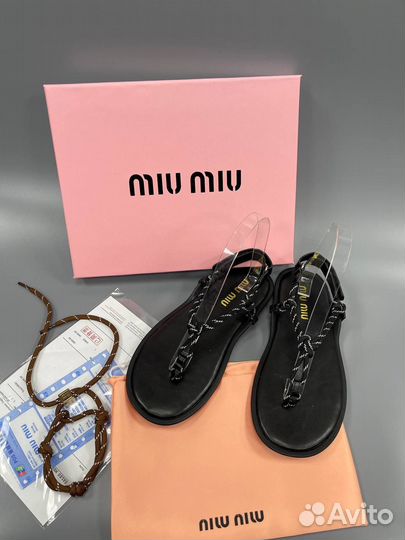 Сандали miu miu