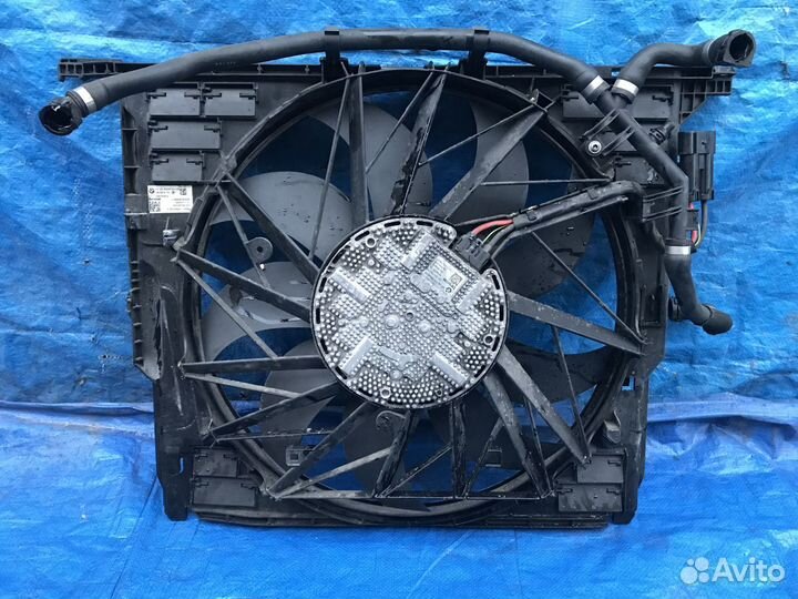 Вентилятор радиатора для бмв 550i GT 10-16 F07