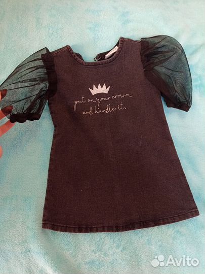 Платье для девочки 74 80