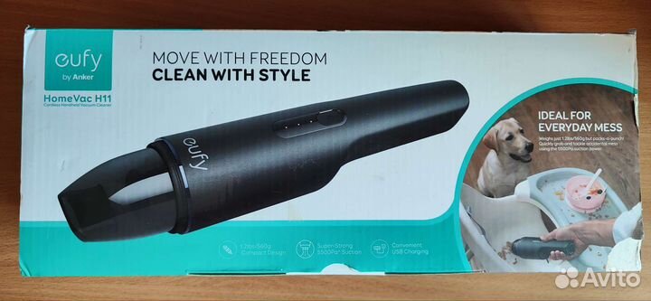 Беспроводной ручной пылесос Anker Eufy HomeVac H11