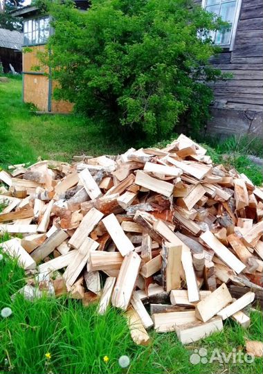 Дрова колотые Береза