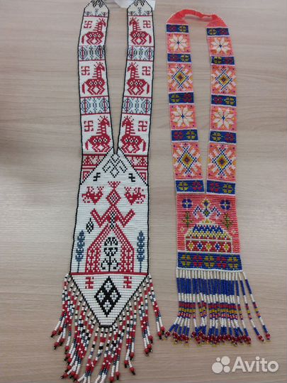 Гердан из бисера