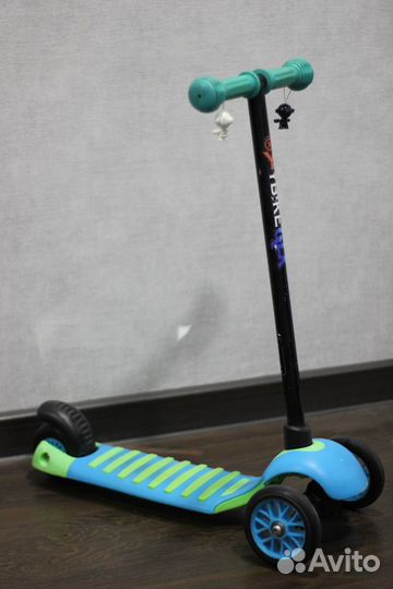 Самокат Y-Bike Glider Deluxe blue+kiwi