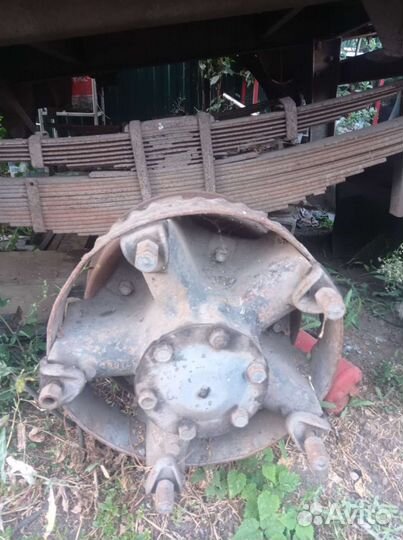 Ось для прицепа камаз в сборе