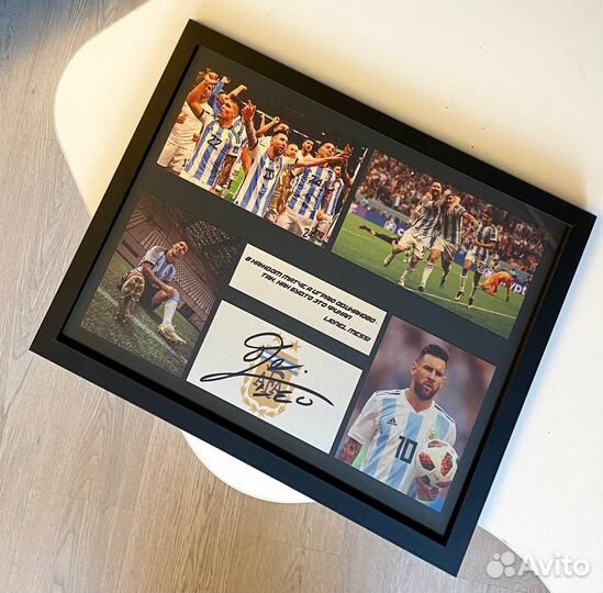 Автограф Lionel Messi чемпионат мира 2022
