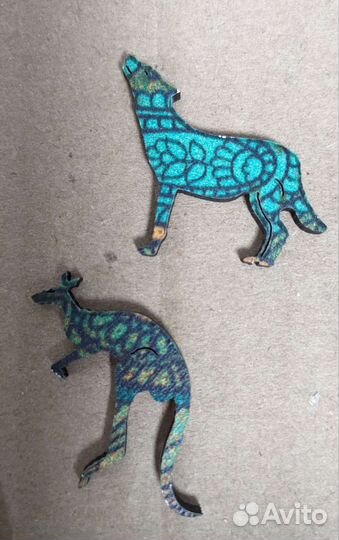 Носорог. Пазл фигурный, 130 деталей