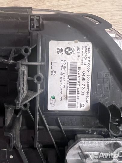 Фара правая bmw g30 LED adaptive оригинал