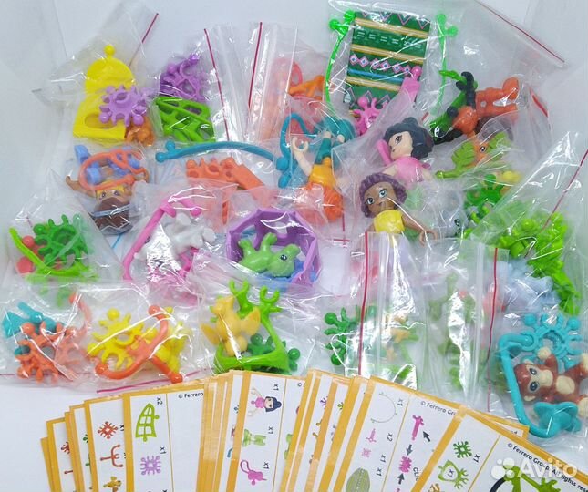 Серии киндер Фанко, Черепашки, Инфинимикс и др