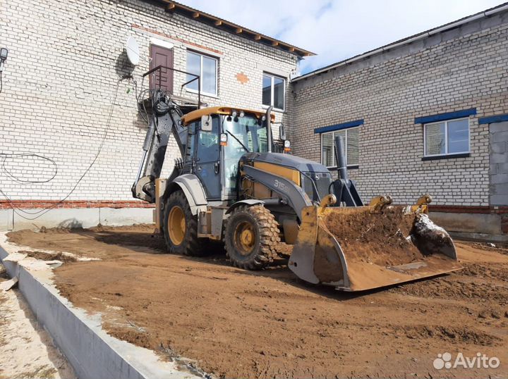 Услуги экскаватора погрузчика