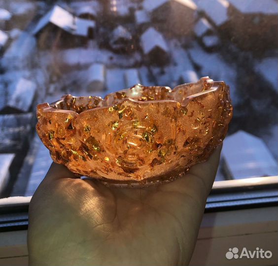 Конфетница из эпоксидной смолы