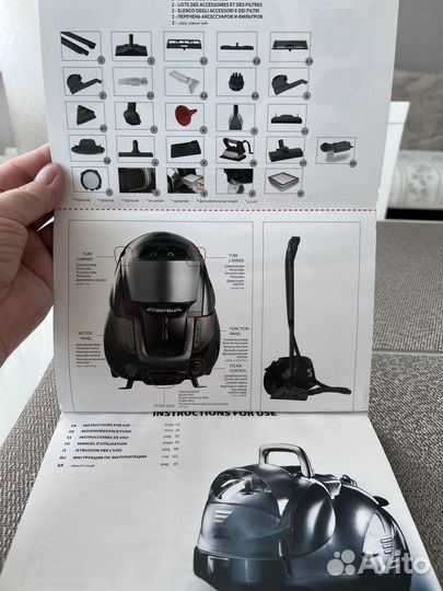 Моющий пылесос+утюг-отпариватель,zepter