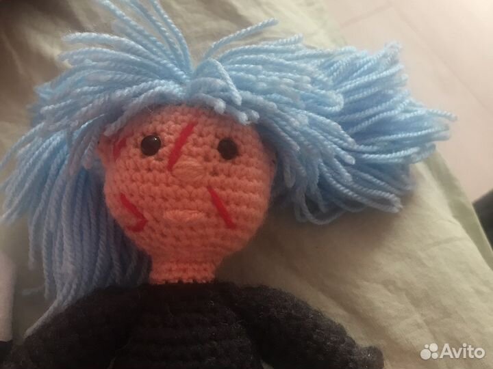 Кукла вязаная sally face амигуруми