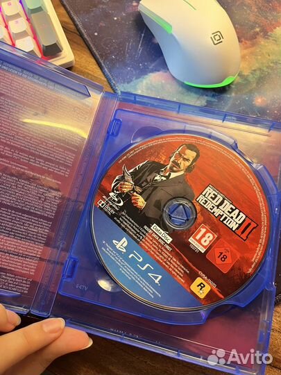 Red dead redemption 2 ps4 диск