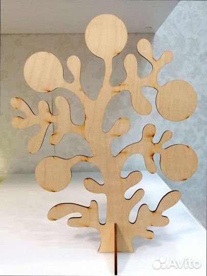 Генеалогическое древо, фанера