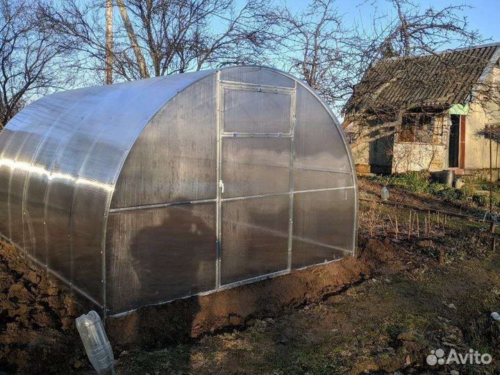 Усиленная Теплица из поликарбоната