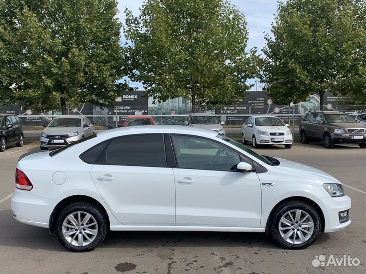 Volkswagen Polo 1.4 AMT, 2018, 87 369 км