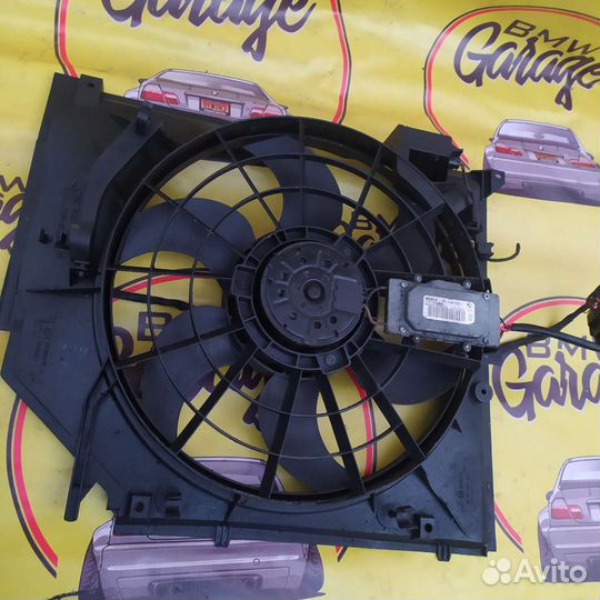 Bmw e46 вентилятор охлаждения