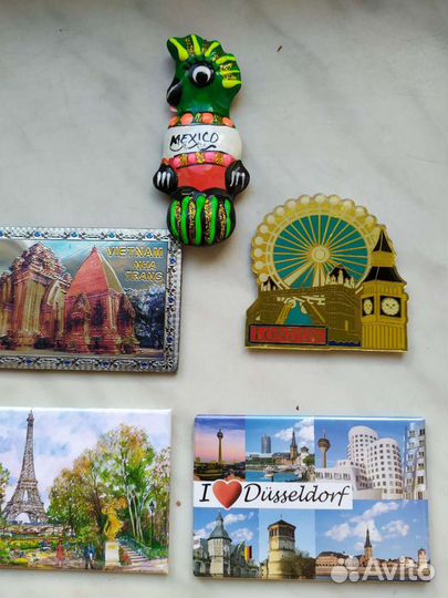 Магниты зарубежных стран и городов
