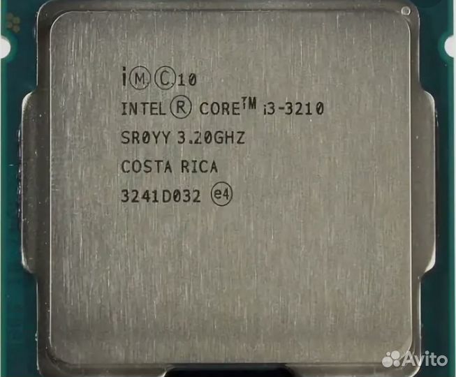 Процессор intel core i3 3210 1155