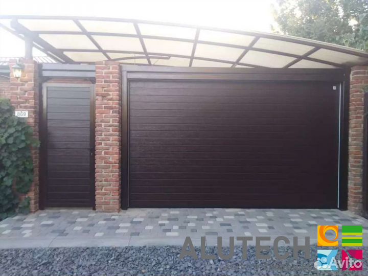 Ворота гаражные alutech